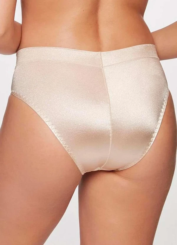 Triumph - Calcinha Alta Stepy Midi Triumph 24657 82-Tender-Beige 2