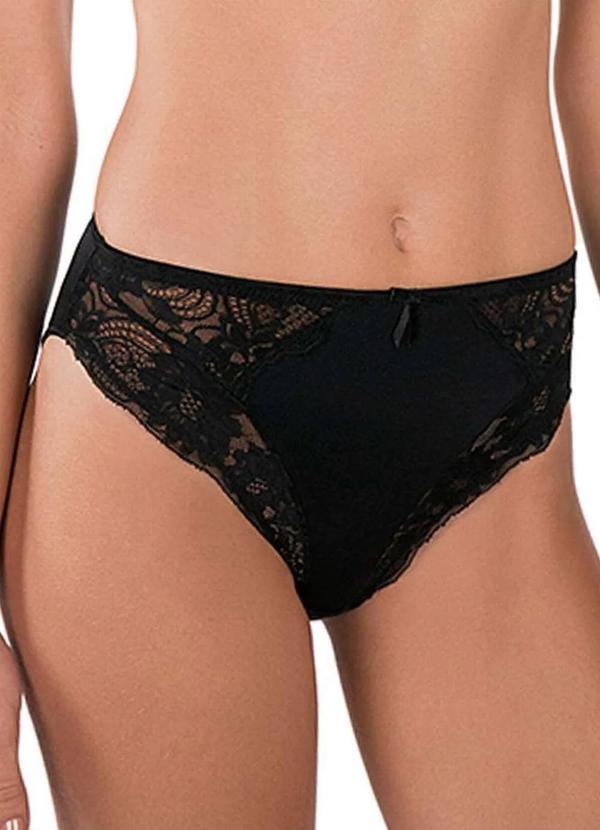 Valisere - Calcinha Alta Valisere 44164 71-Preto