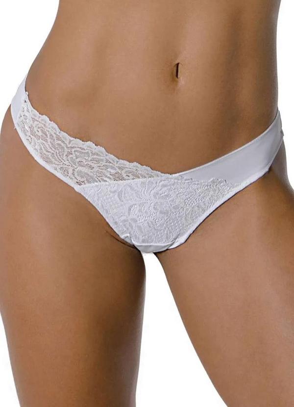 Demillus - Calcinha Biquíni Bastille Demillus 53355 20-Branco