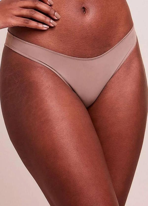 Bonjour - Calcinha Biquíni Bonjour Ft34840 Cma-Camurca