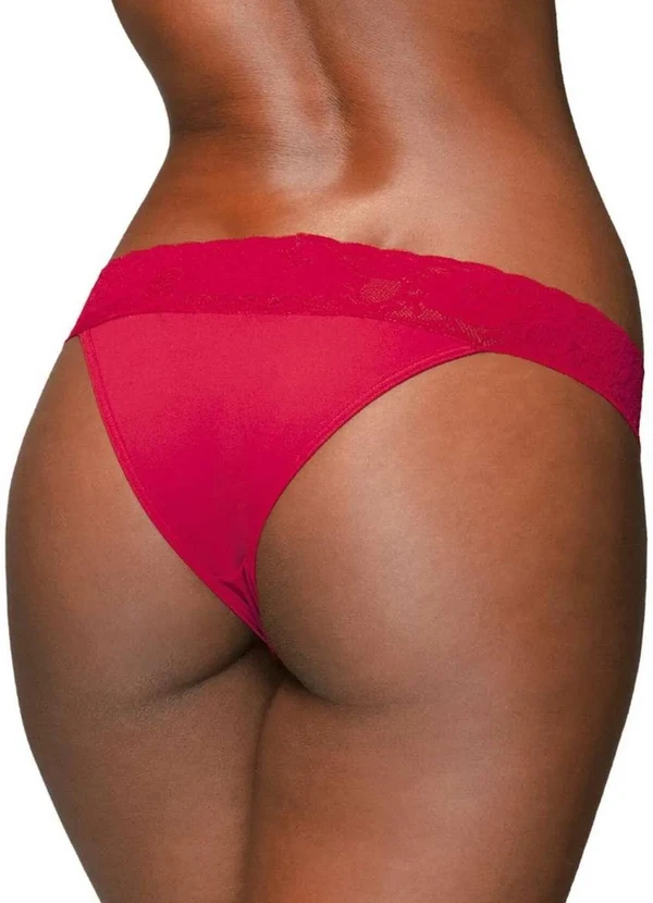 Demillus - Calcinha Biquíni Caríbdis Demillus 53331 06-Carmim 2