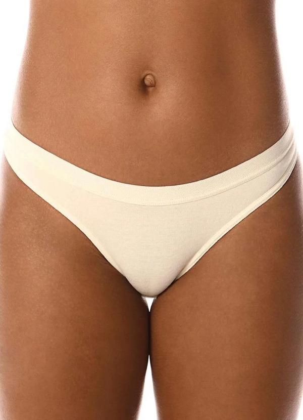 Demillus - Calcinha Biquíni Cotton Demillus 53053 14-Perola