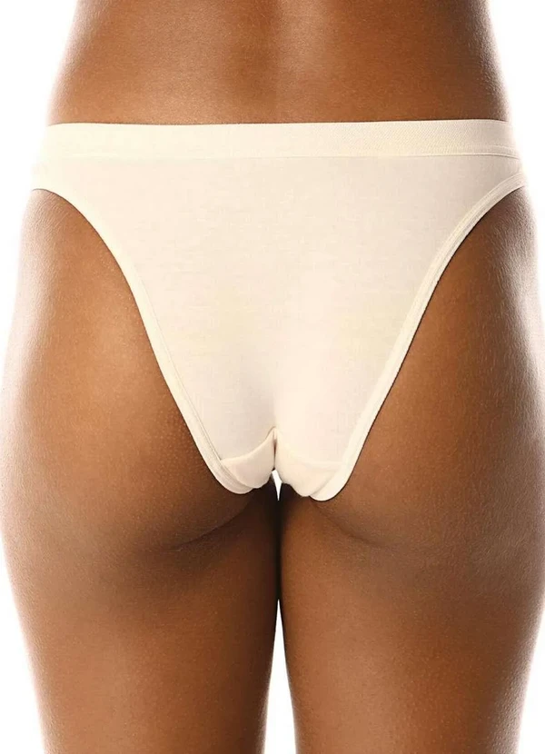 Demillus - Calcinha Biquíni Cotton Demillus 53053 14-Perola 2