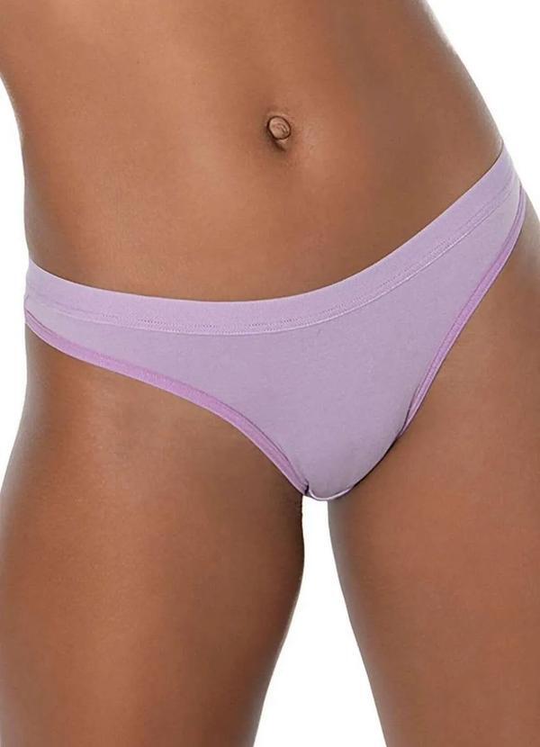 Demillus - Calcinha Biquíni Cotton Demillus 53053 88-Orquidea