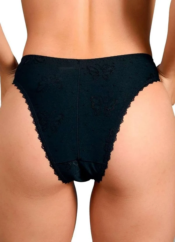 Duloren - Calcinha Biquíni Duloren 128547 11-Preto 2