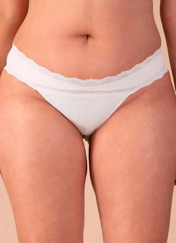 Liz - Calcinha Biquíni Liz 50924 09-Branco