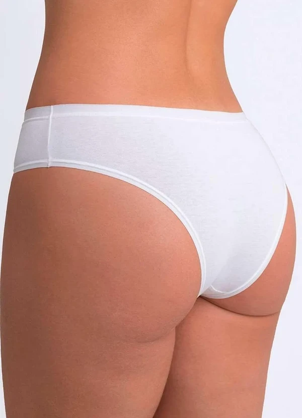 Lupo - Calcinha Biquíni Loba 40352-001 1110-Branco 2