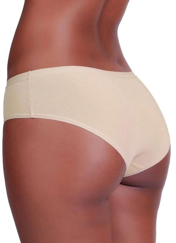 Lupo - Calcinha Biquíni Loba 40352-001 Plus Size 6140-Natural