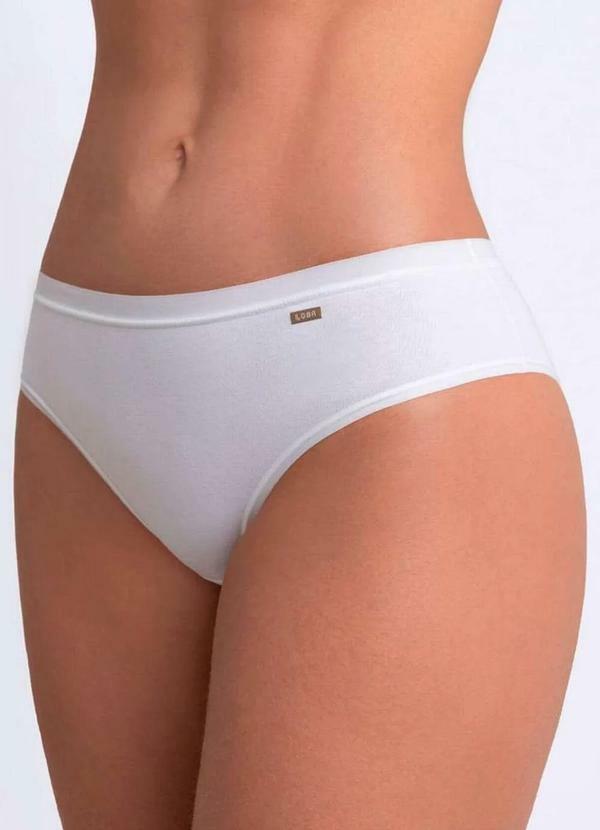 Lupo - Calcinha Biquíni Loba 40353-001 1110-Branco