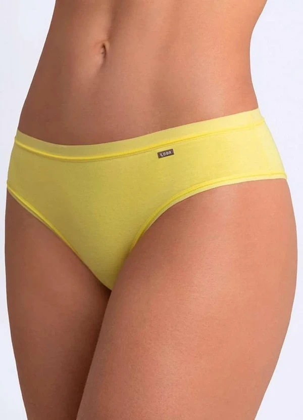 Lupo - Calcinha Biquíni Loba 40353-001 Plus Size 3070-Amarelo