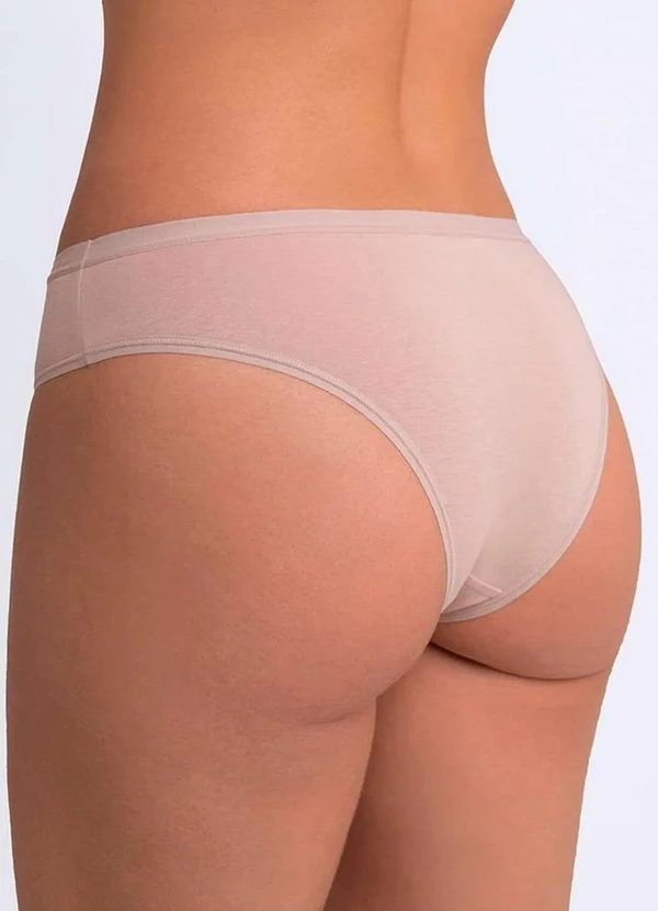 Lupo - Calcinha Biquíni Loba 40353-001 Plus Size 6140-Natural 2