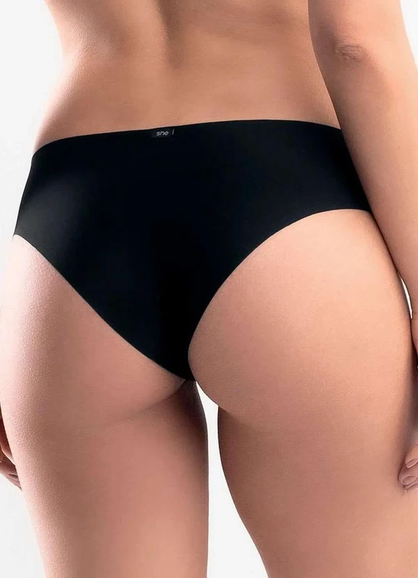 She - Calcinha Biquíni She 431.06 Pt00-Preto 2