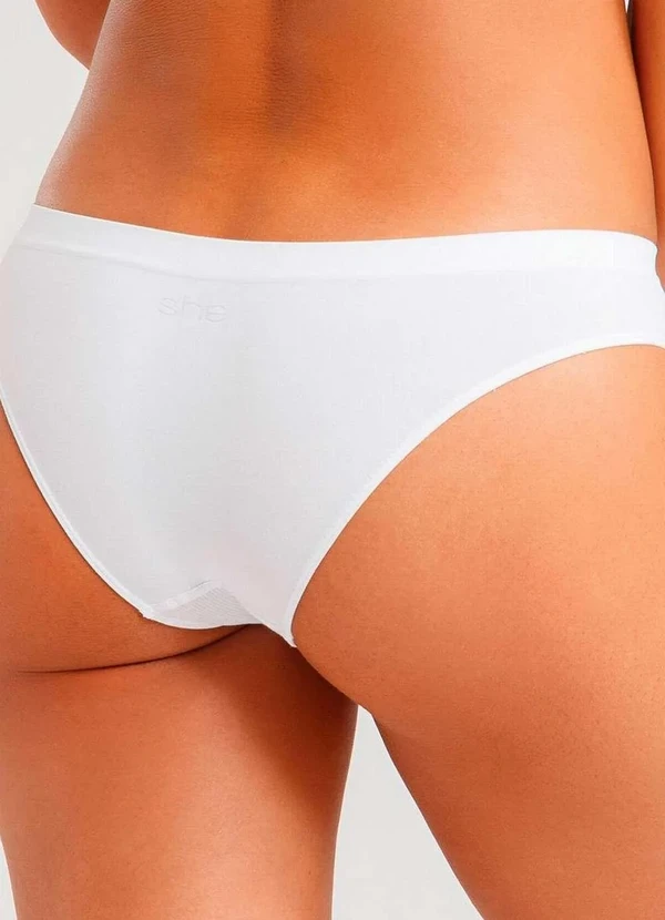 She - Calcinha Biquíni She 742.02 Br00-Branco 2