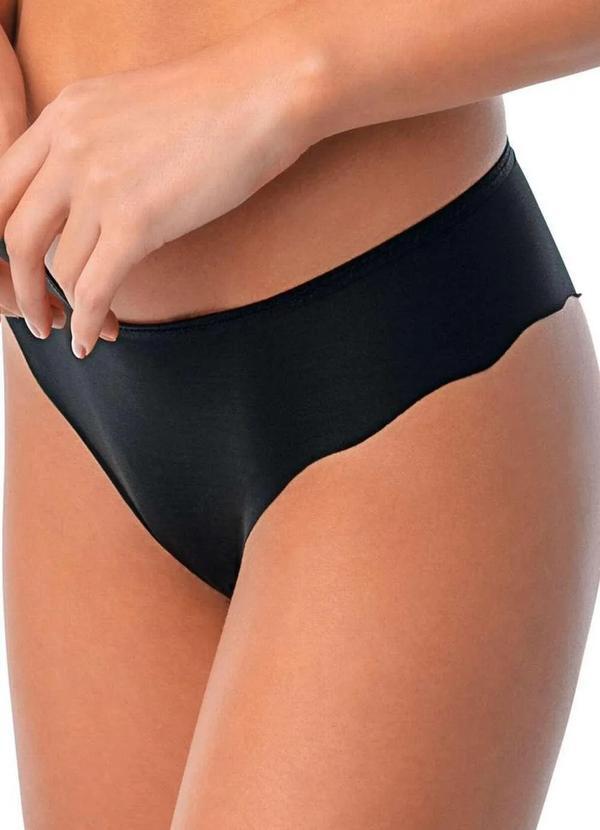 Demillus - Calcinha Biquíni Virtuel Demillus 16498 27-Preto