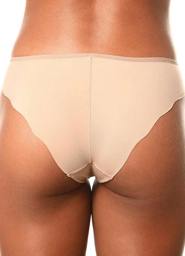 Demillus - Calcinha Biquíni Virtuel Demillus 16498 55-Bege-Rosado 2