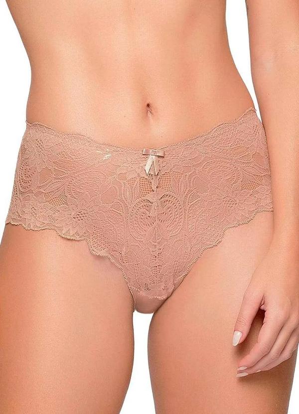 Valisere - Calcinha Caleçon Valisere 44156 50-Chocolate