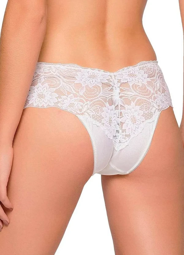 Valisere - Calcinha Caleçon Valisere 44156 9-Branco 3