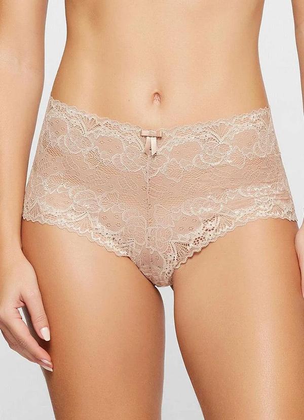 Valisere - Calcinha Caleçon Valisere 44636 50-Chocolate