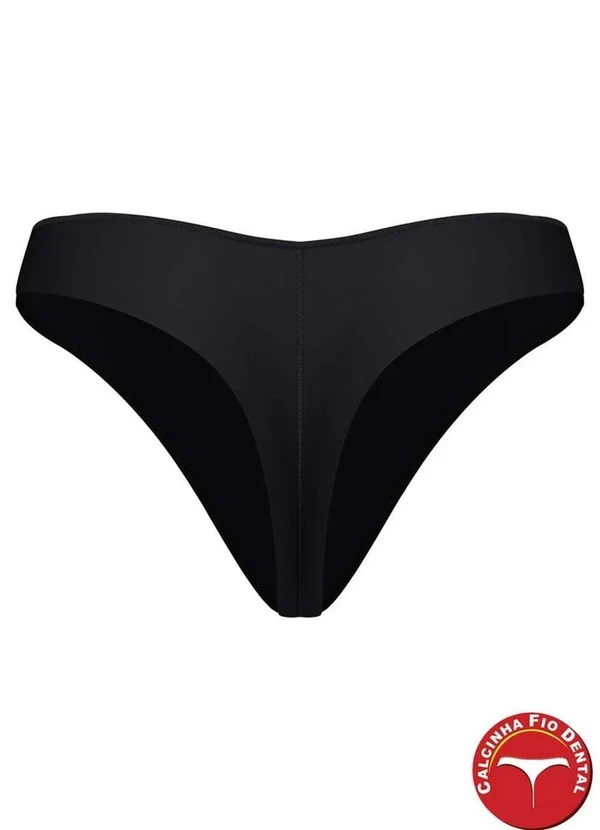 Bonjour - Calcinha Fio Dental Bonjour Ft37840 Pto-Preto 3