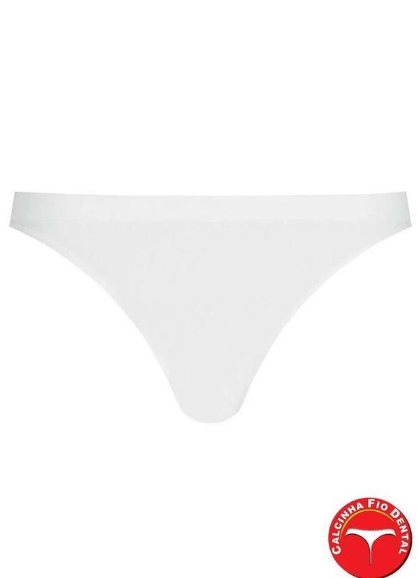 Lupo - Calcinha Fio Dental Loba 40600-001 1110-Branca