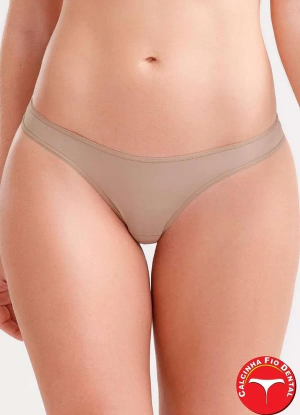 She - Calcinha Fio Dental She 434.02 Ch00-Chocolate 2