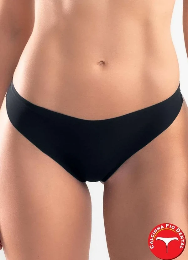 She - Calcinha Fio Dental She 434.04 Pt00-Preto 2