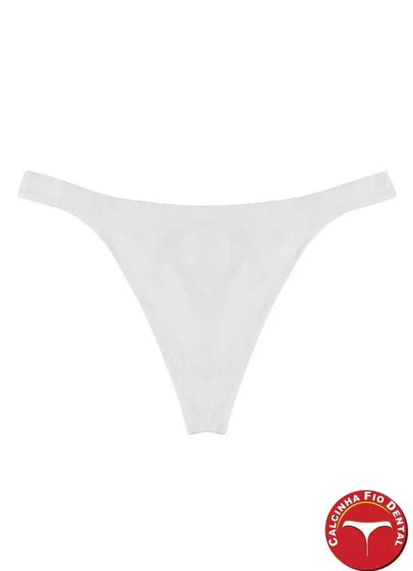 She - Calcinha Fio Dental She 745.01 Br00-Branco 3