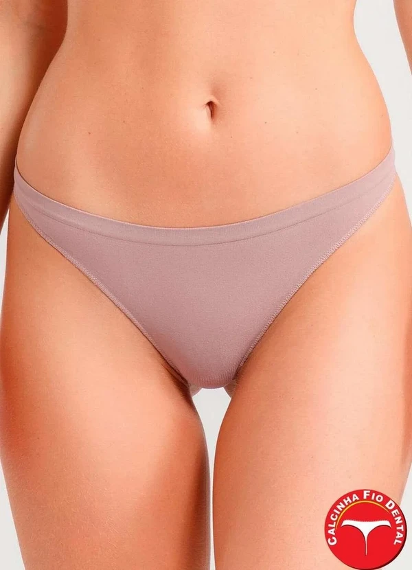 She - Calcinha Fio Dental She 745.01 Ro03-Rosa-Queimado 2