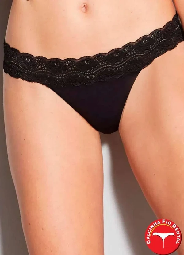 Hope - Calcinha Fio Hope 13784 Pt-Preto 3