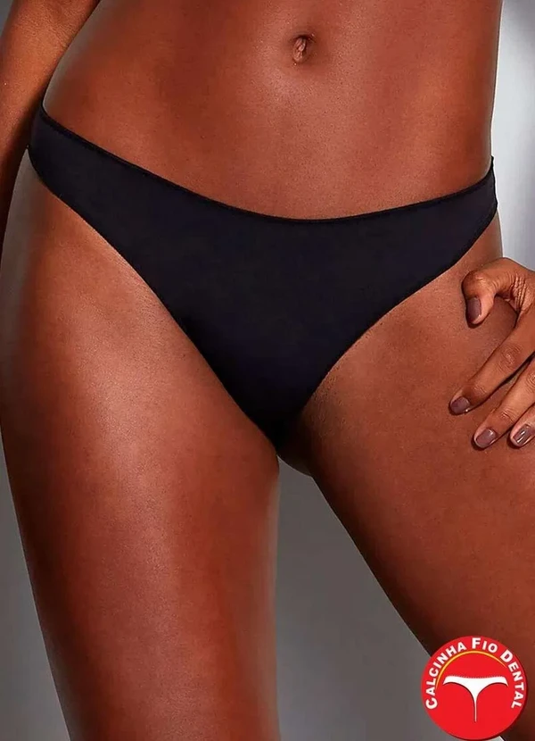 Hope - Calcinha Fio Hope 3784 Pt-Preto 3