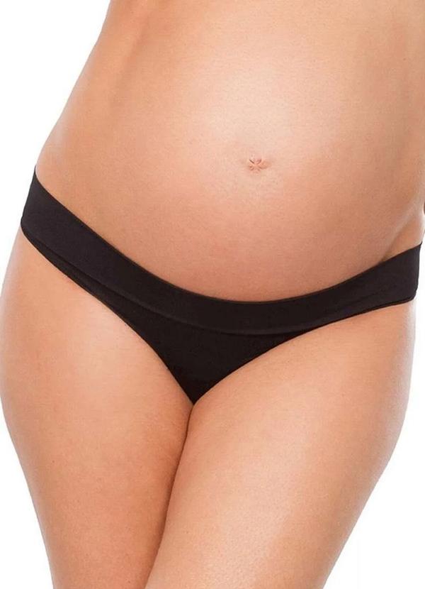 Plié - Calcinha Gestante Plie 50039 35-Preto