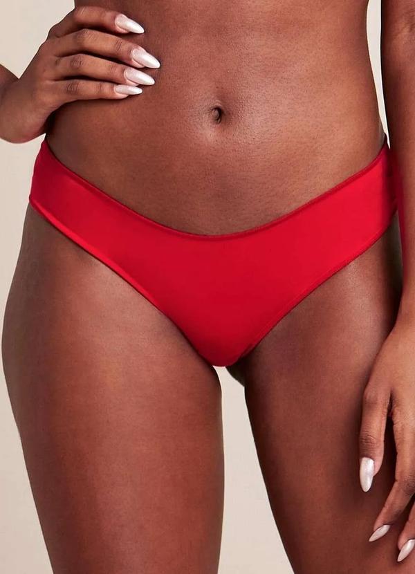 Bonjour - Calcinha Tanga Bonjour Ft38840 Vpp-Vermelho-Pop