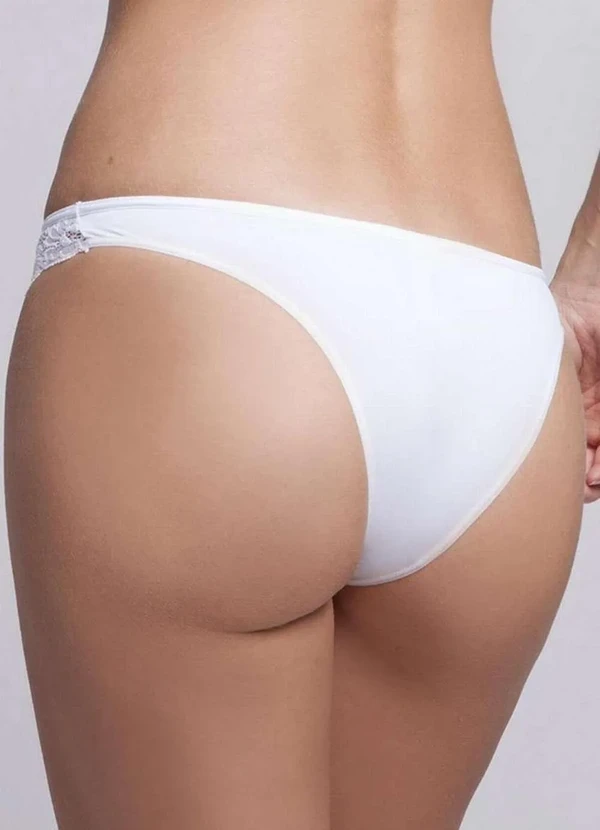 Darling - Calcinha Tanga Darling 314.54 Bra-Branco-Liso 2
