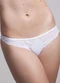 Darling - Calcinha Tanga Darling 314.54 Bra-Branco-Liso - variação: Bra-Branco-Liso