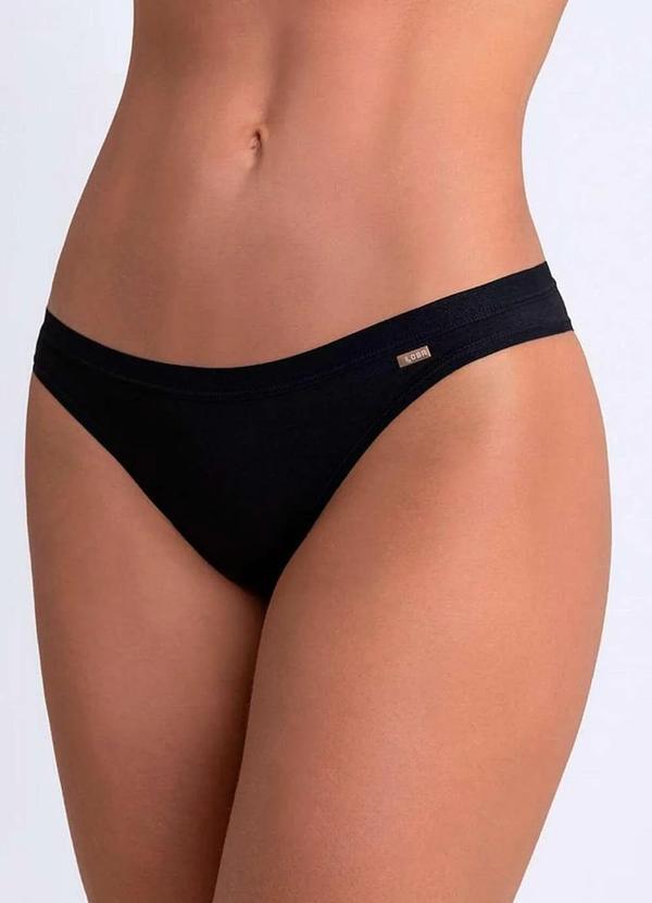 Lupo - Calcinha Tanga Loba 40354-001 9990-Preto