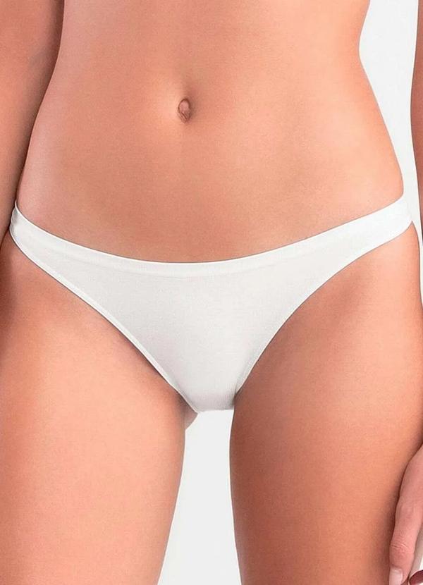 She - Calcinha Tanga She 740.02 Br00-Branco