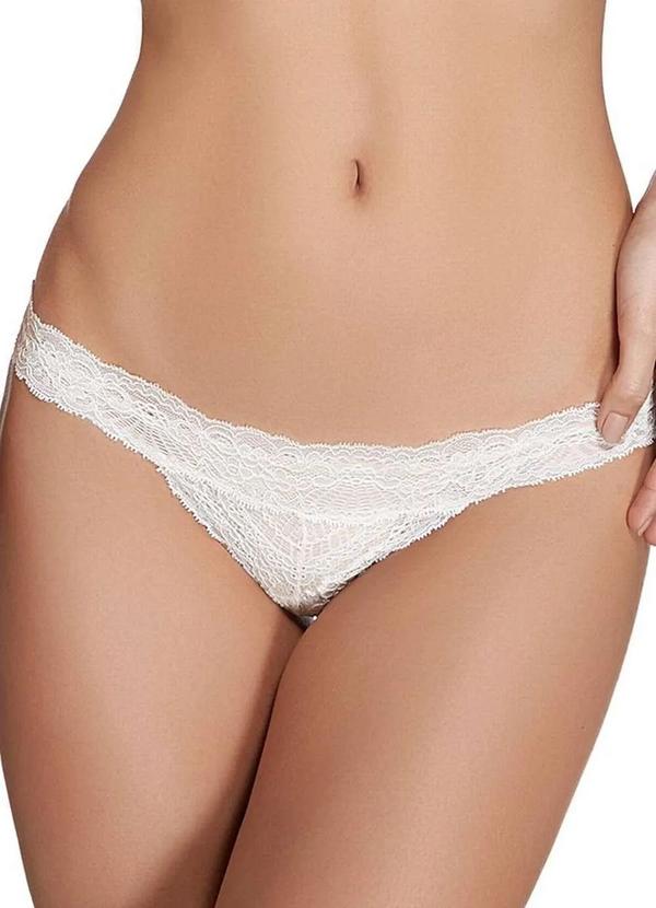 Valisere - Calcinha Tanga Valisere 44144 09-Branco