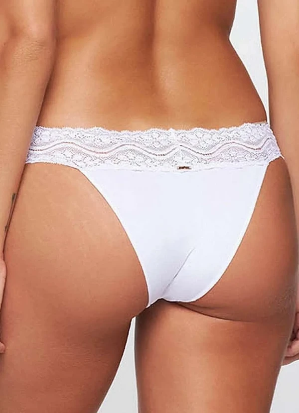 Valisere - Calcinha Tanga Valisere 70564 09-Branco 2