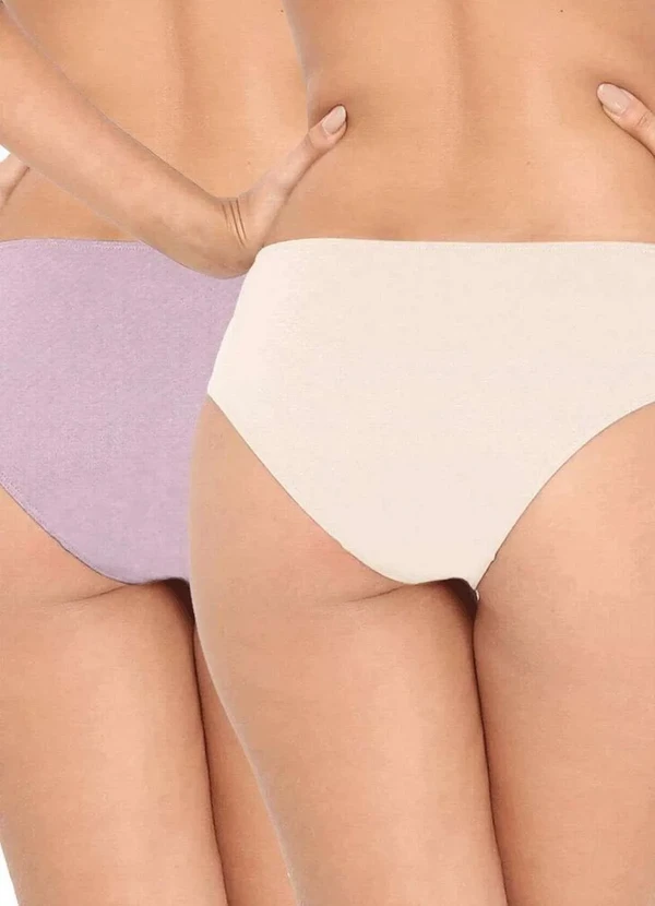 Love Secret - Kit/2 Calcinha Love Secret 819.303 551-Nude/Rosa-Retro 2