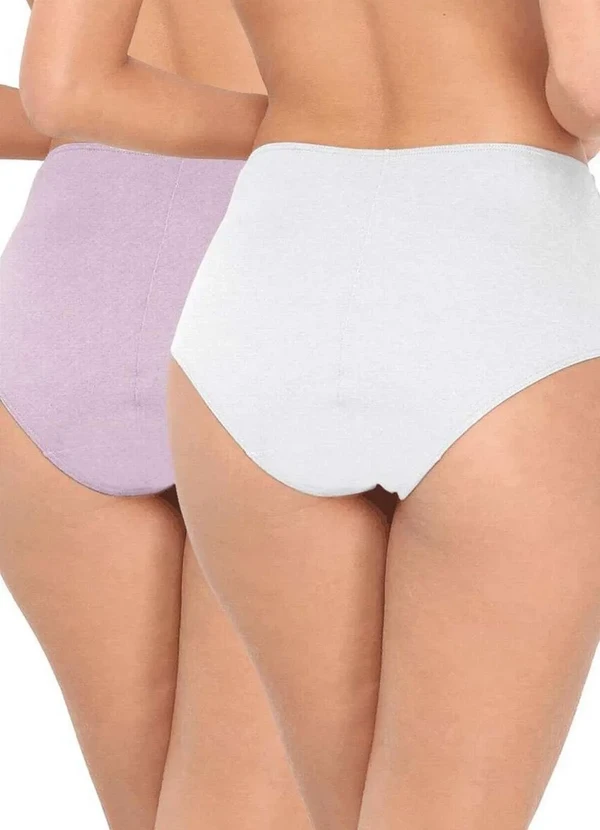 Love Secret - Kit/2 Calcinha Love Secret 819.304 541-Branco/Rosa-Retro 2