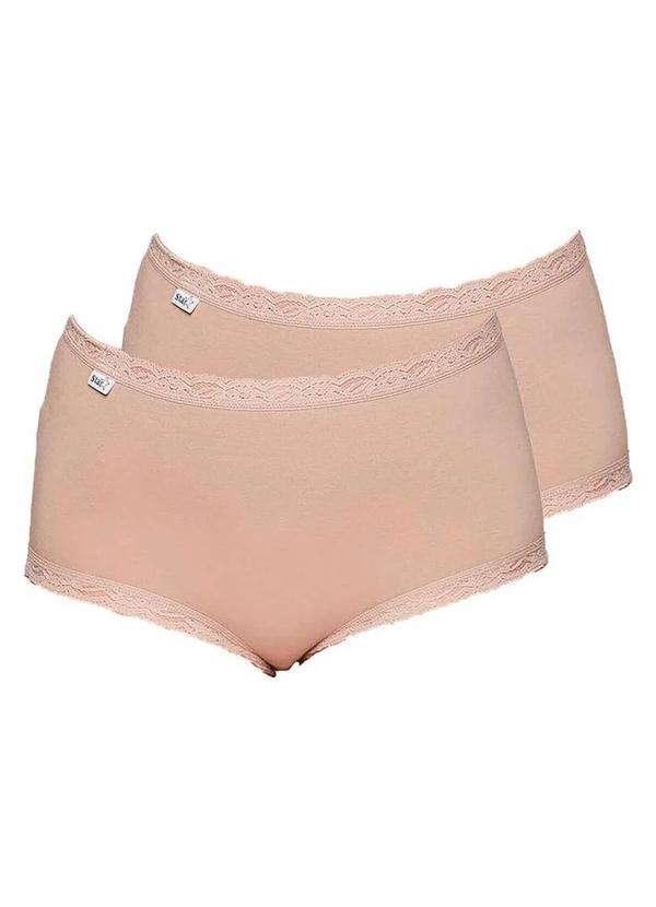 Triumph - Kit com 2 Calcinhas Alta Star Max Triumph 24649 Mink