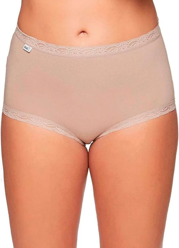 Triumph - Kit com 2 Calcinhas Alta Star Max Triumph 24649 Mink 2