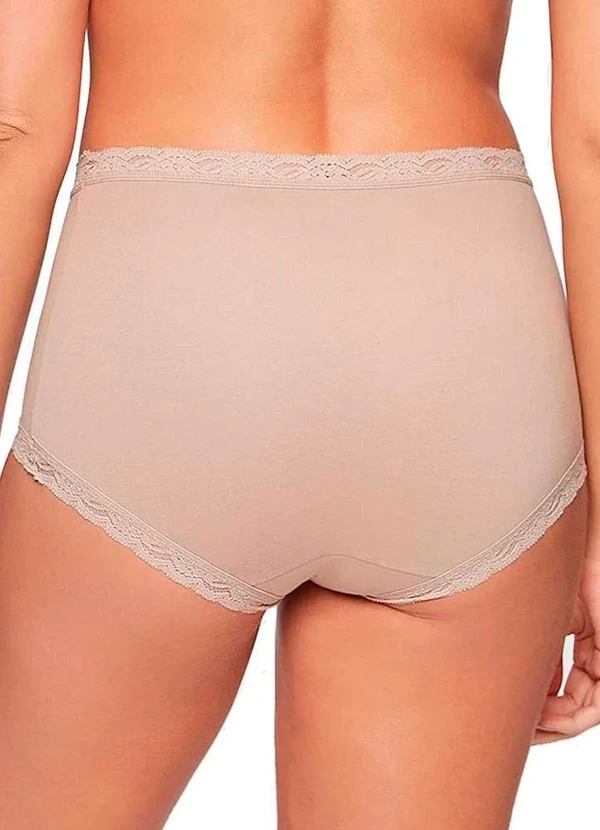 Triumph - Kit com 2 Calcinhas Alta Star Max Triumph 24649 Mink 4