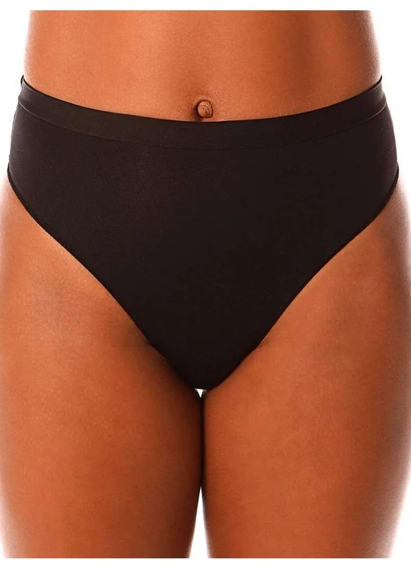 Demillus - Kit com 2 Calcinhas Demillus 26826 Colorido Carmim-Preto 4