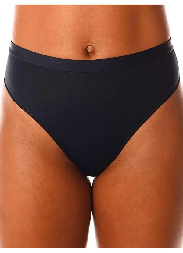 Demillus - Kit com 2 Calcinhas Demillus 26826 Colorido Marinho-Bege 2