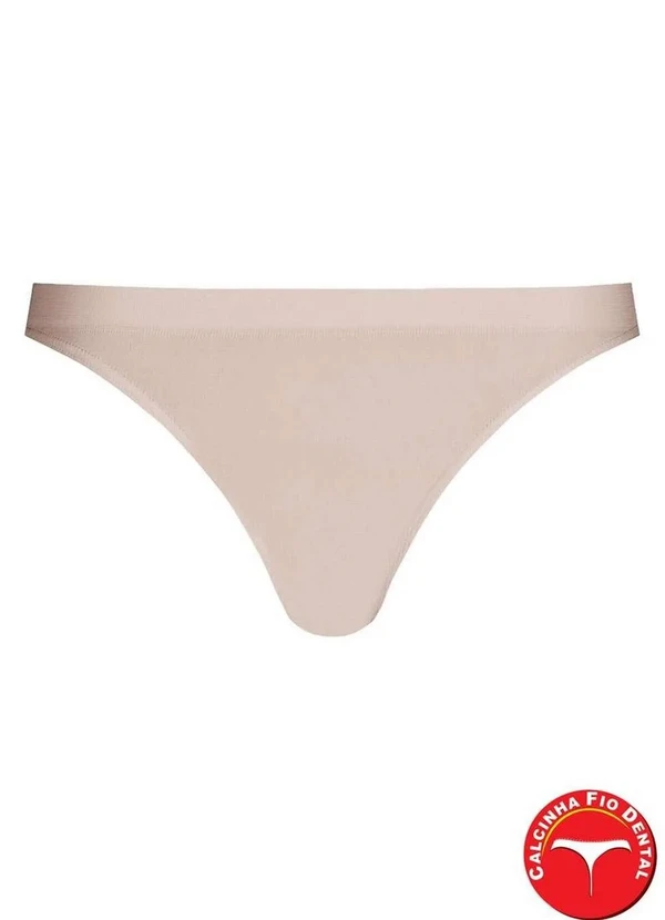 Lupo - Kit com 2 Calcinhas Fio Dental Loba 40600-001 Natural 2