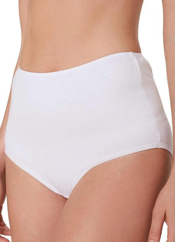 Hering - Kit com 3 Calcinhas Alta Hering 7785 1c-Branco 2
