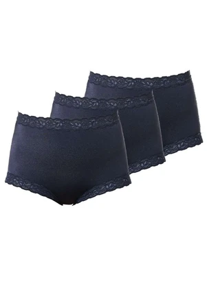 Kit com 3 Calcinhas Alta Safira Demillus 57330 - DEMILLUS