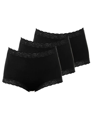 Kit com 3 Calcinhas Alta Safira Demillus 57330 - DEMILLUS