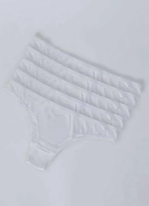Kit com 5 Calcinhas Tanga Hering 77t0 - HERING